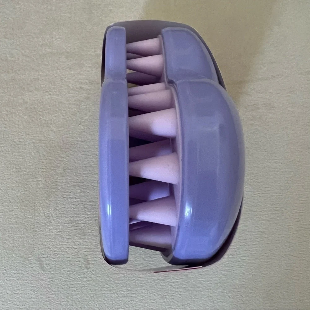 NWT Anthropology Relax & Revive Silicone Scalp Massager Purple Selfcare Spa